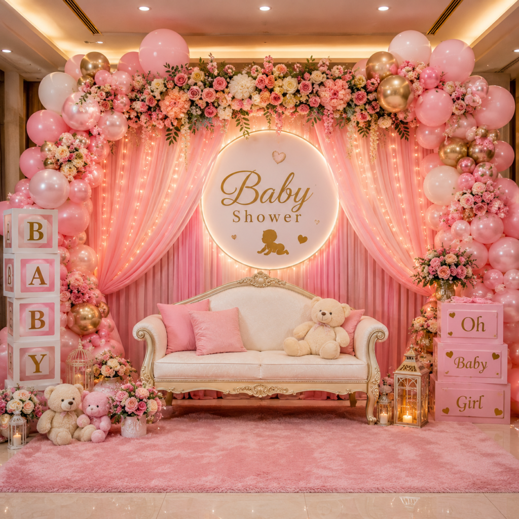 Baby shower decoration service in indore