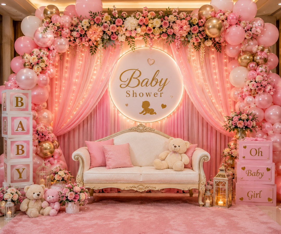 Baby shower decoration service in indore