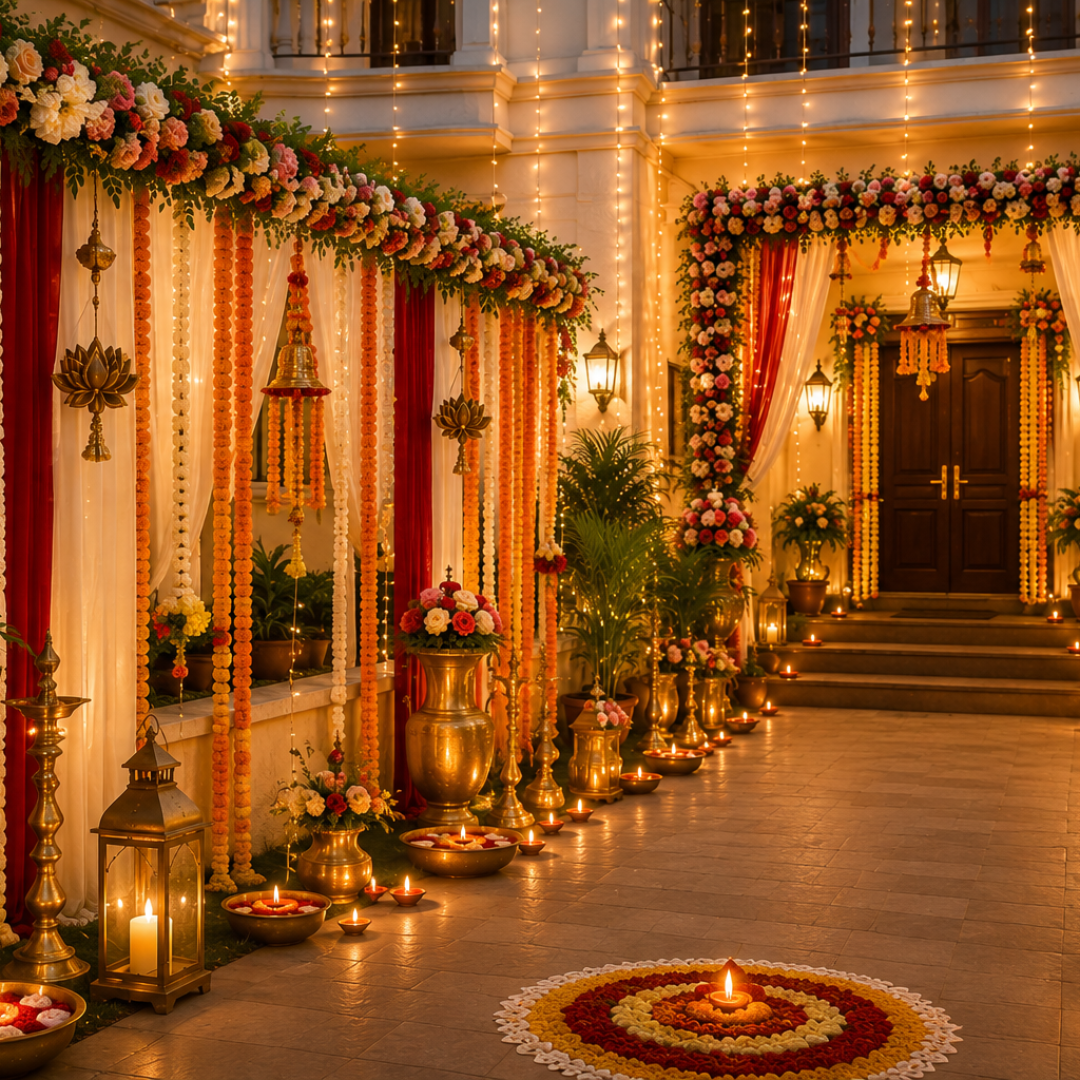 Floral & Traditional Home Decoration